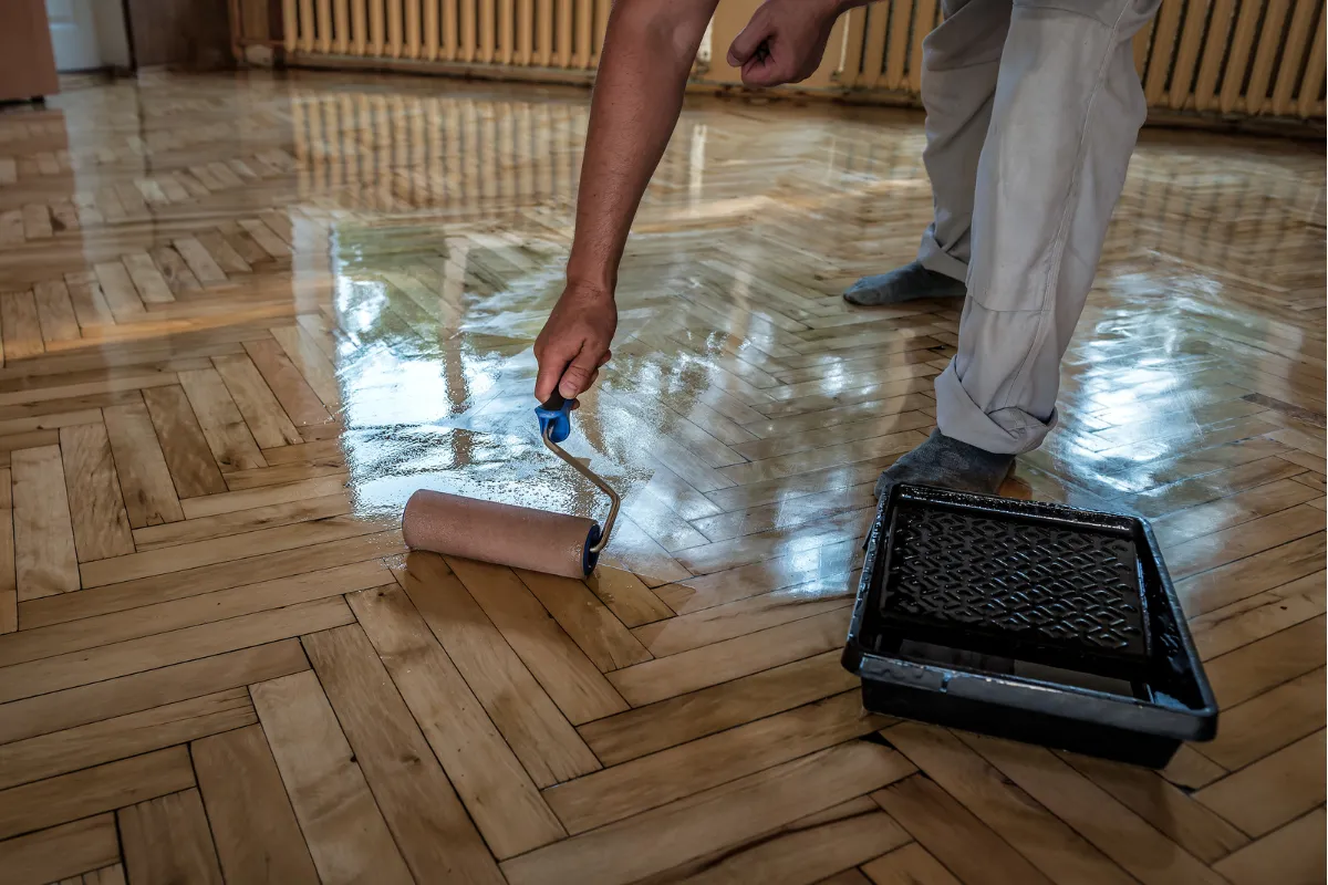 paint for wood floor